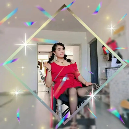 Carrie: Polio Lady - Cleaning Foot Experience in Black Stockings AmputeeClub