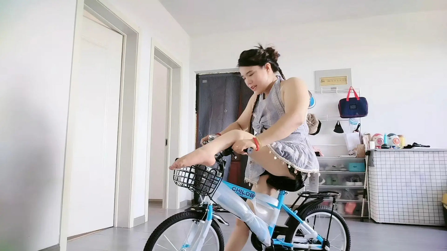 Carrie:Polio Lady-Try to ride a bike with weak legs - AmputeeClub