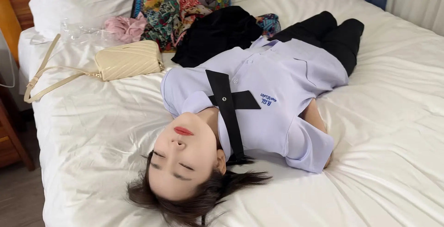 Sally: Dak Amputee Girl - Home Alone in Uniform AmputeeClub