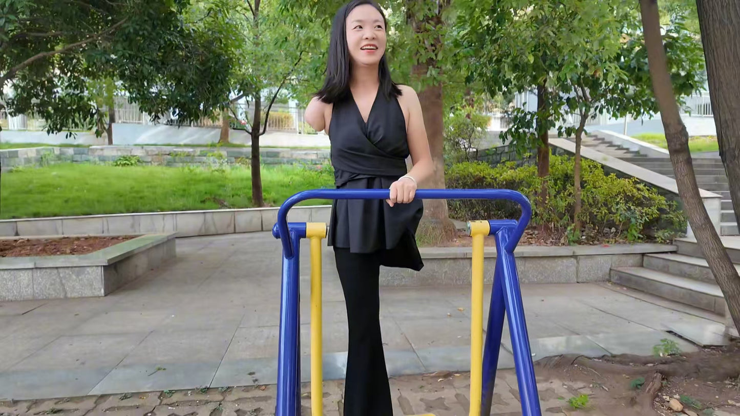 Mila: Ooe Amputee Girl Outdoor Walking Fitness