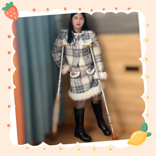 New model New video Maria:Polio Girl - AmputeeClub