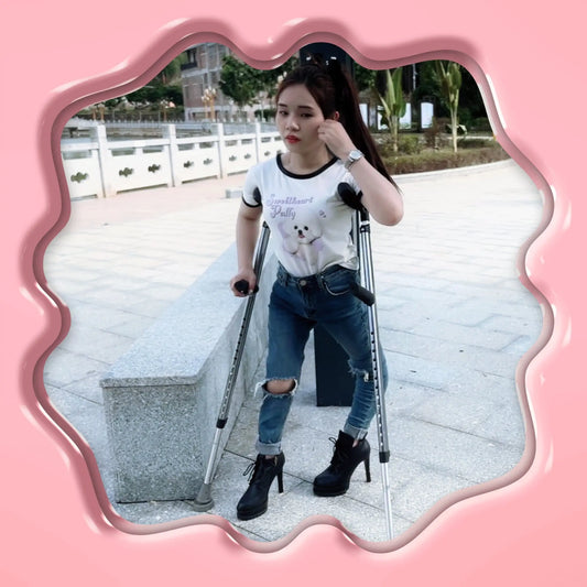 Lolicc: Polio girl Energetic and youthful AmputeeClub