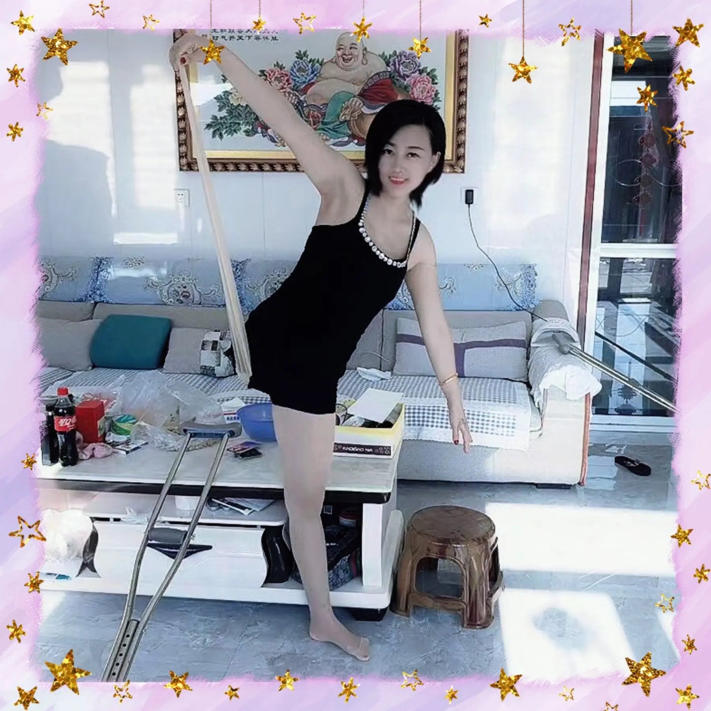 Emma: Shd lady's Foot Care and Stockings AmputeeClub