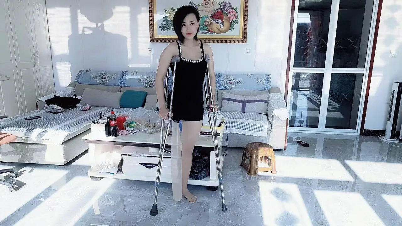 Emma: Shd lady's Foot Care and Stockings AmputeeClub