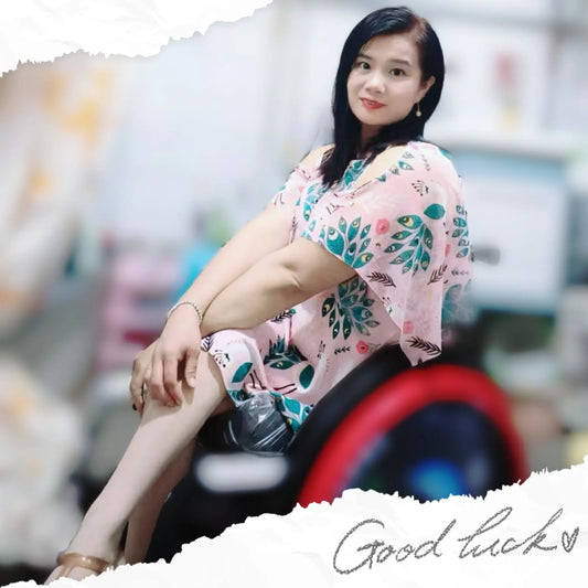 Carrie: Polio lady takes a shower in the bathroom AmputeeClub