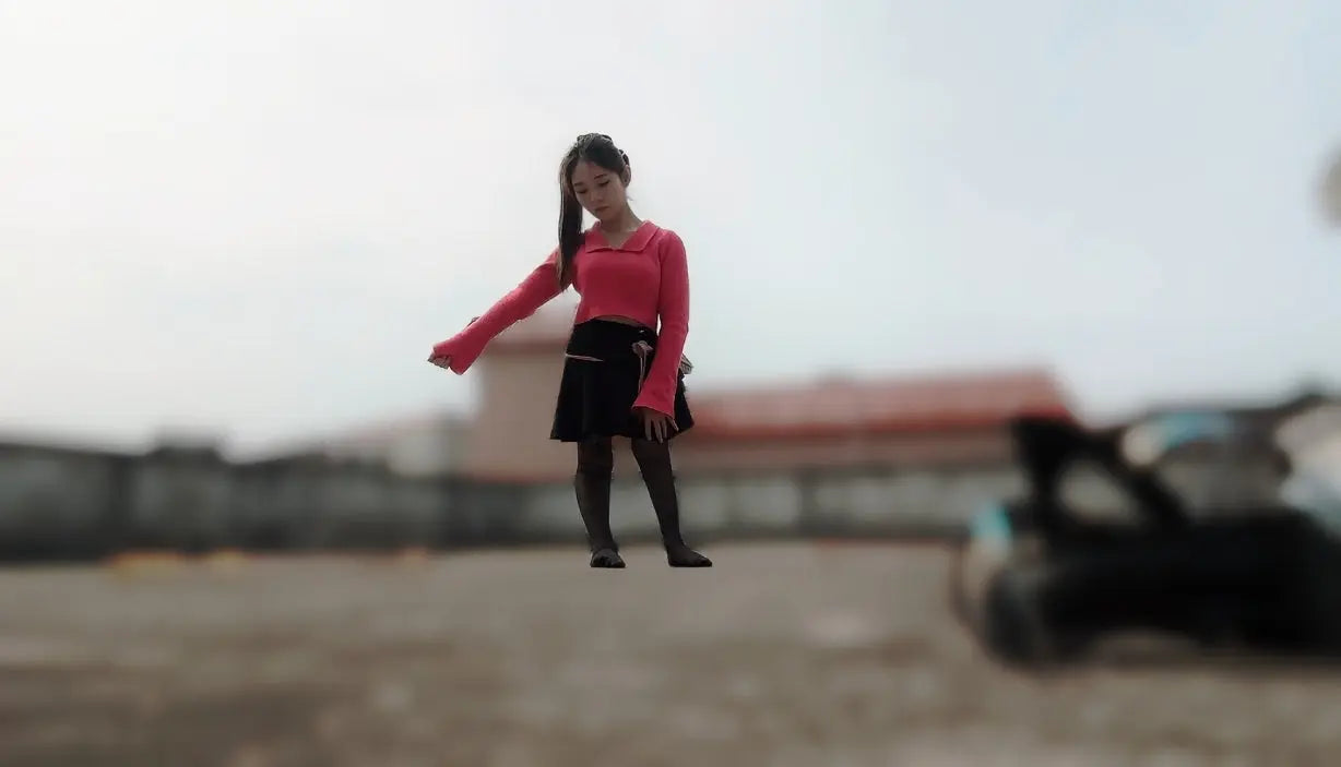 Lolicc: Polio girl is on the rooftop AmputeeClub