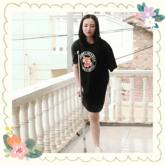 Beibei: Ooe Amputee girl, busy morning AmputeeClub