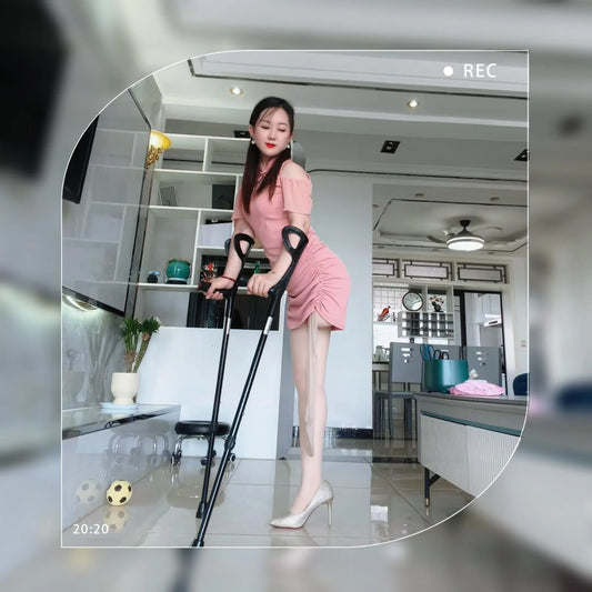 Iris: Sak Amputee Girl Enjoys Fine Wine AmputeeClub