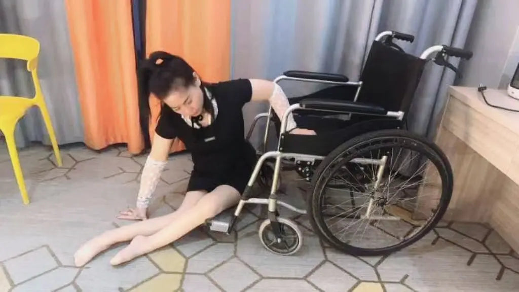Susie: Polio Lady get out of bed AmputeeClub