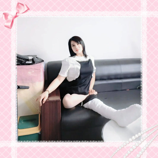 Carrie: Polio Girl's leg is broken AmputeeClub