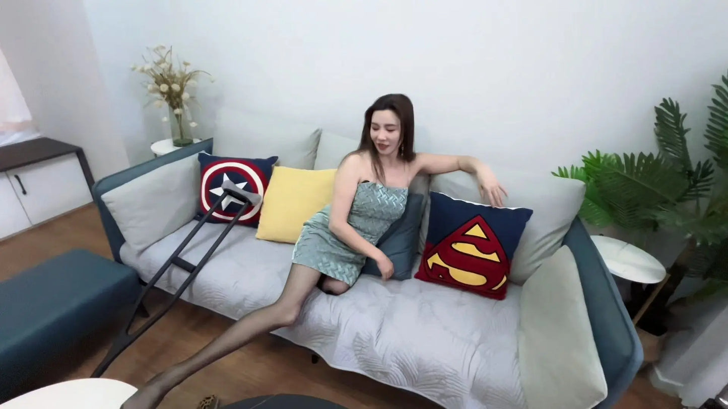 Rika: Sak Amputee girl - Afternoon at home AmputeeClub