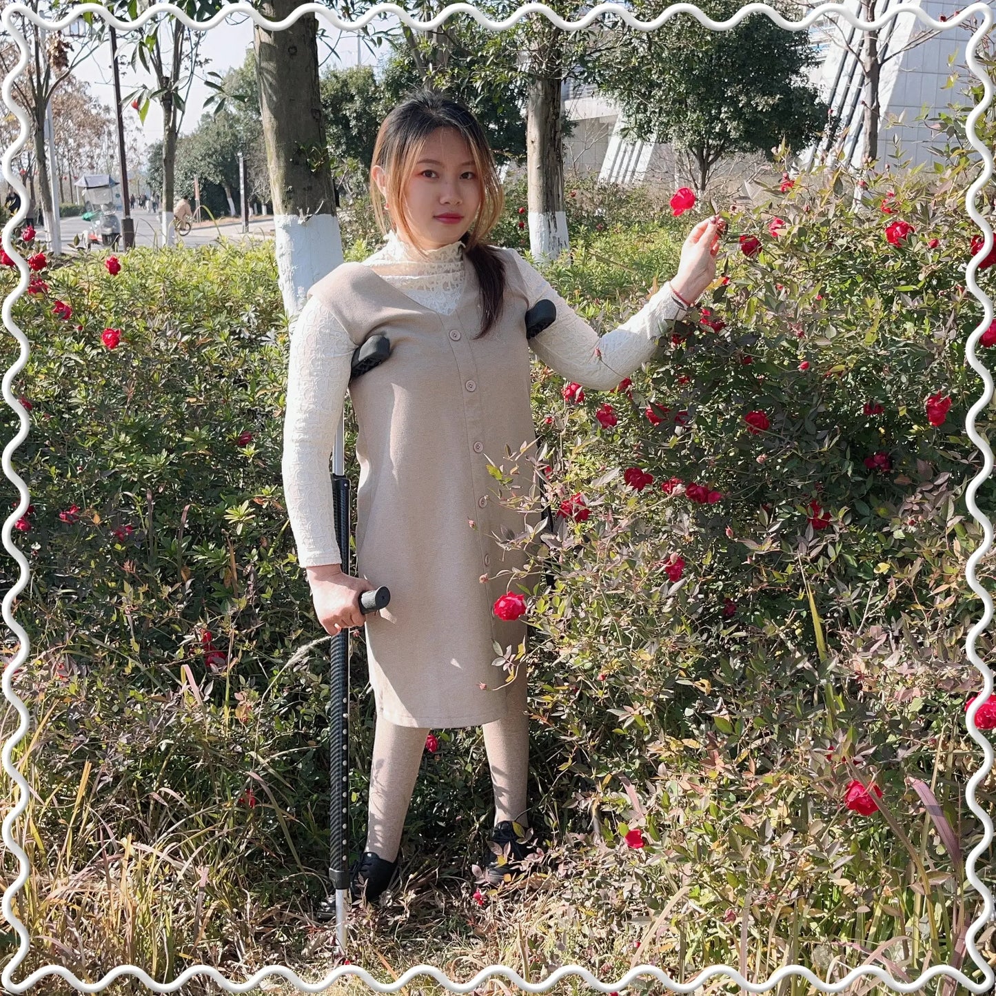 Miki: Polio Girl - Walking with Soft Legs AmputeeClub