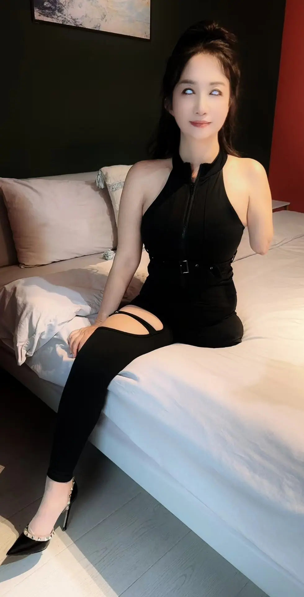 Lanzi: Ooe Amputee Lady - Blind AmputeeClub