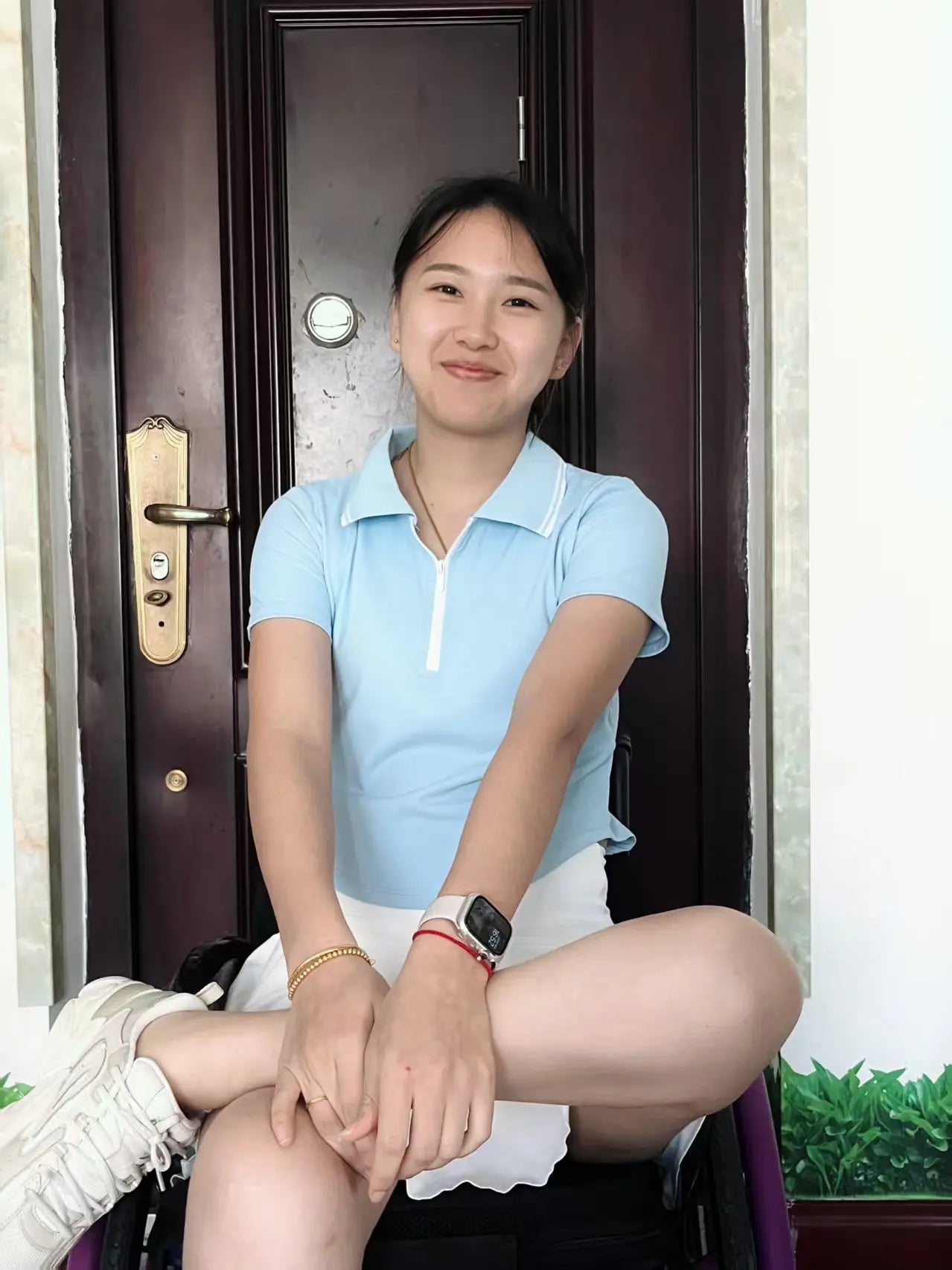 Zoe: Paraplegic Girl - Massage unconscious limbs and standing exercises AmputeeClub