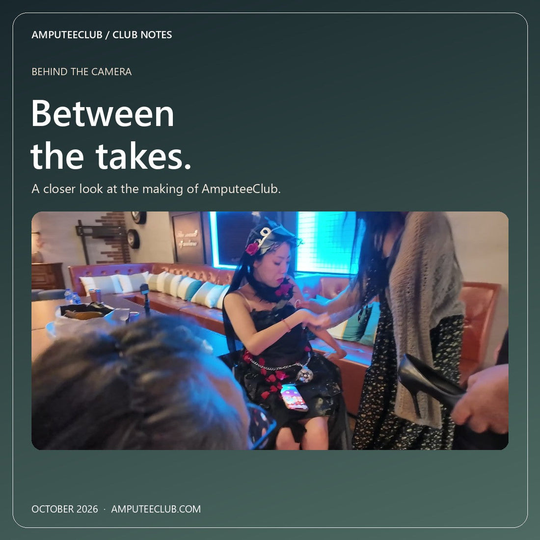 Behind the Camera: The Moments Between the Takes