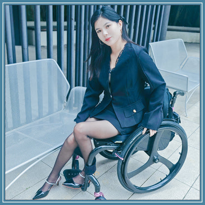 The Para Girl Jenny - Black Stockings, City Elegance