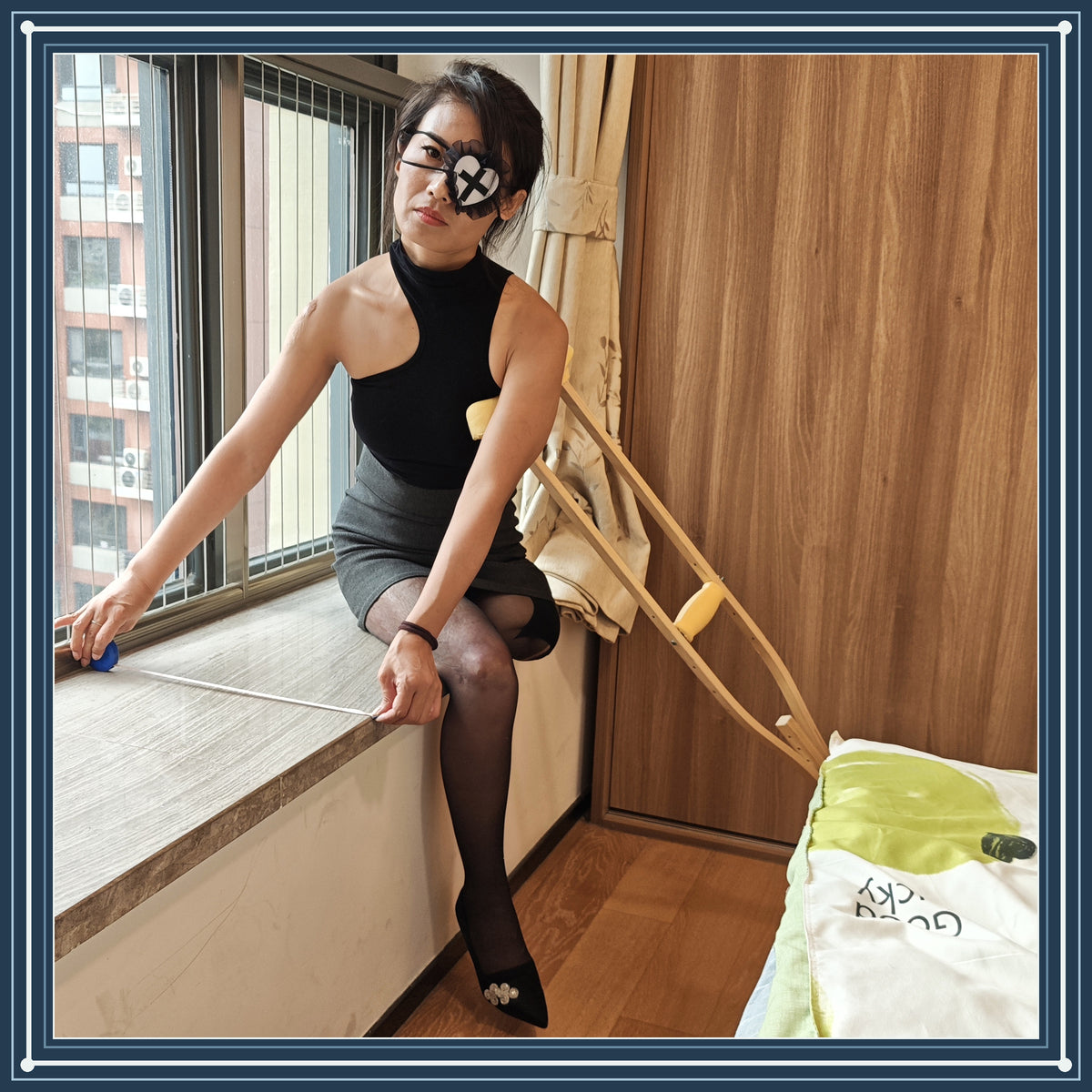 Ayla: AKA Amputee Girl - Measuring a Home on Crutches