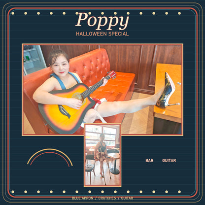 Poppy: SAK Girl - Halloween Special: Bartender, Crutches and Guitar