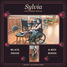 Sylvia: Para Girl - Halloween Special: Black Dress and Roses