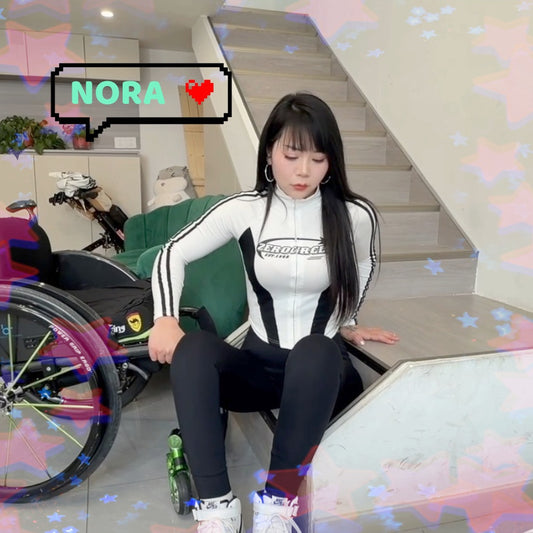 The Para Girl Nora - Going Up and Down the Stairs