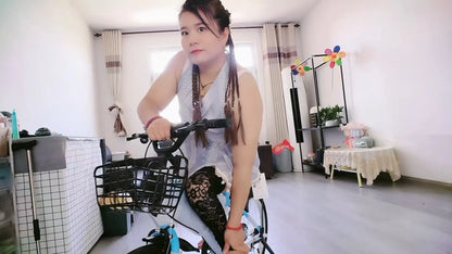 Carrie:Polio Lady-Try to ride a bike with weak legs - AmputeeClub
