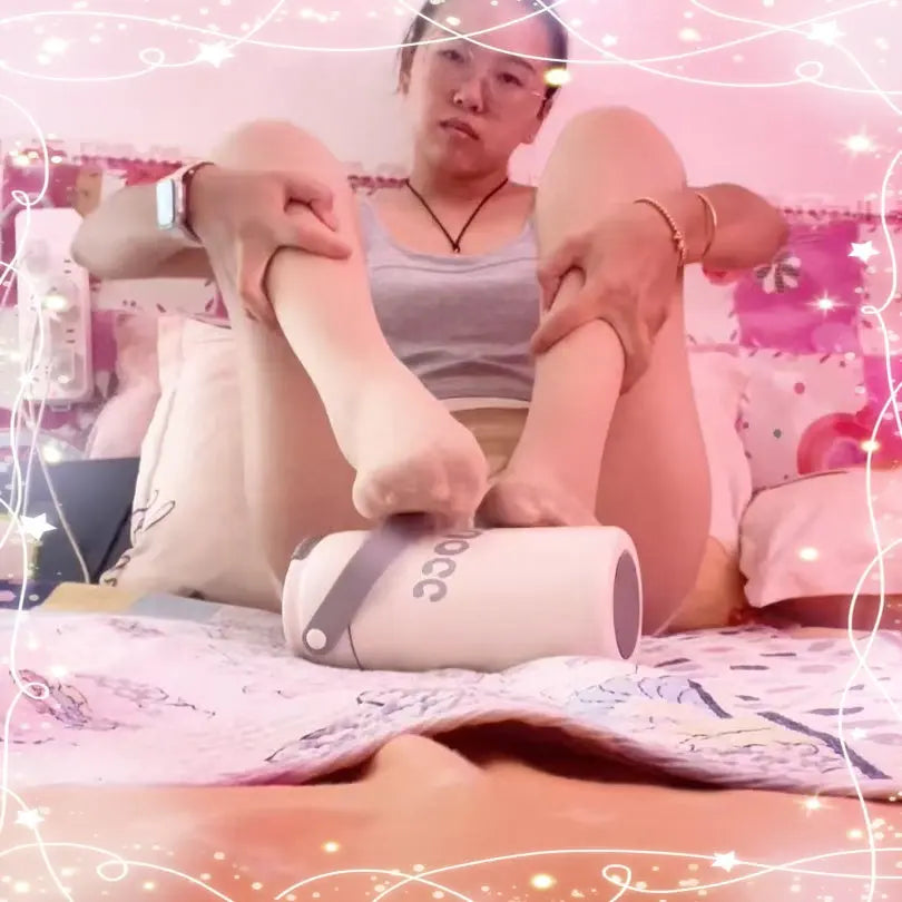 Zoe: Paraplegic Girl - Change into various styles of socks AmputeeClub