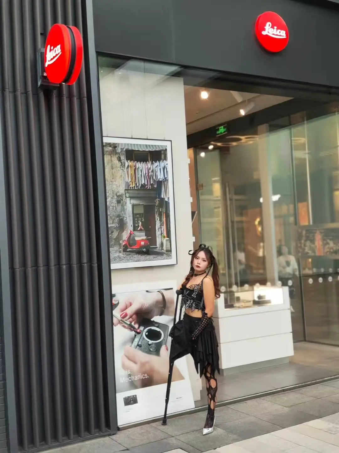 Abby: Ooe Amputee Girl Transforms into a Dark Lolita AmputeeClub