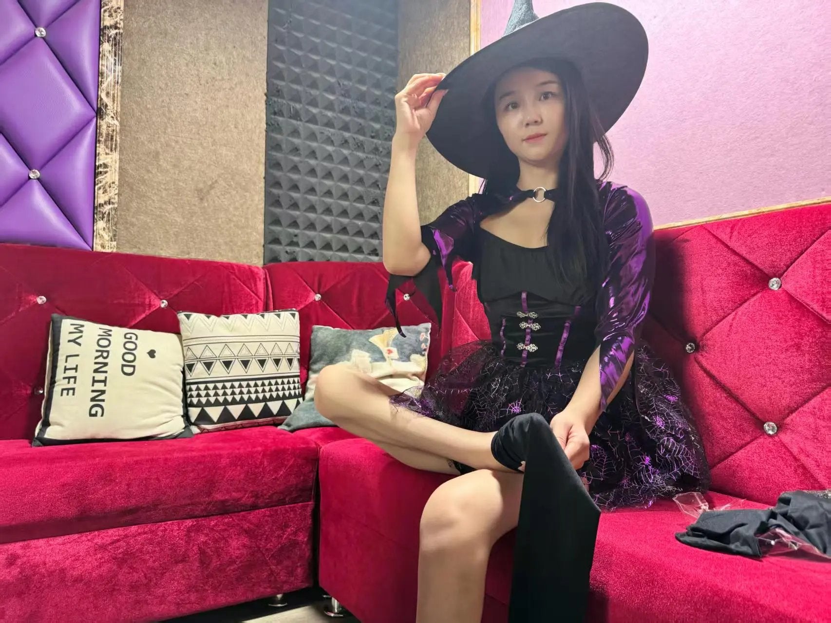 Paraplegic girl in wheelchair, unable to stand, incontinent, wearing diapers