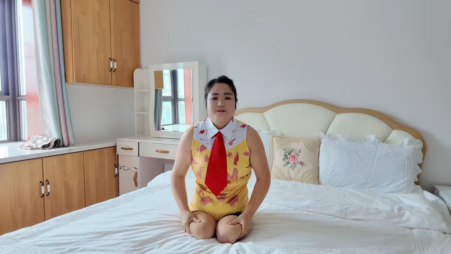 New model, New video Tina DAK Amputee girl Halloween special featured video