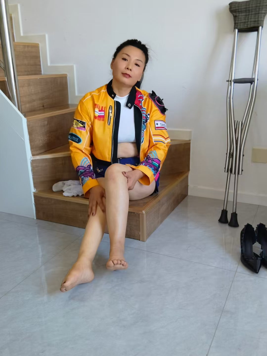 New model, New Video  Liona  Polio girl  Halloween special featured video