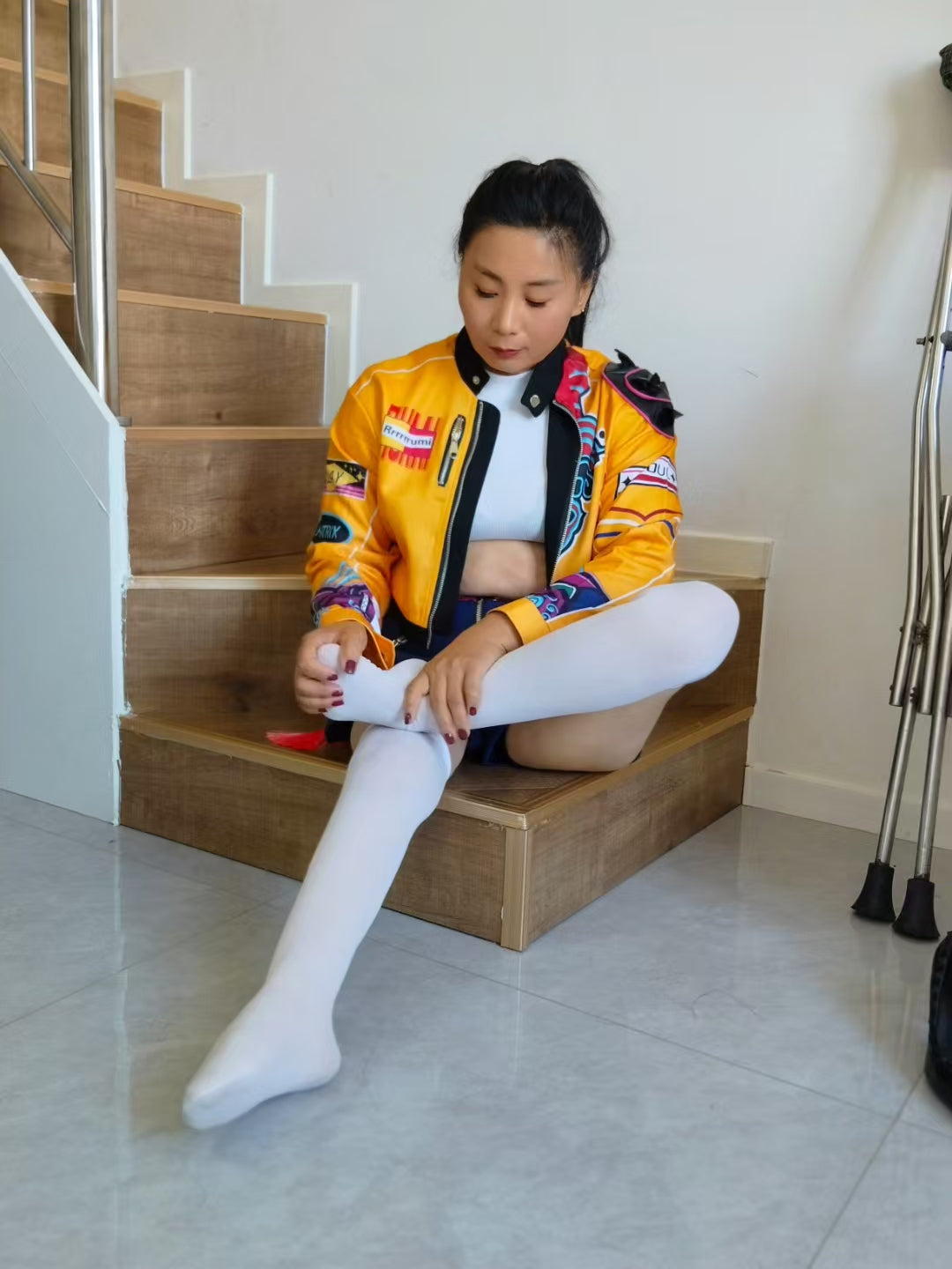 New model, New Video  Liona  Polio girl  Halloween special featured video