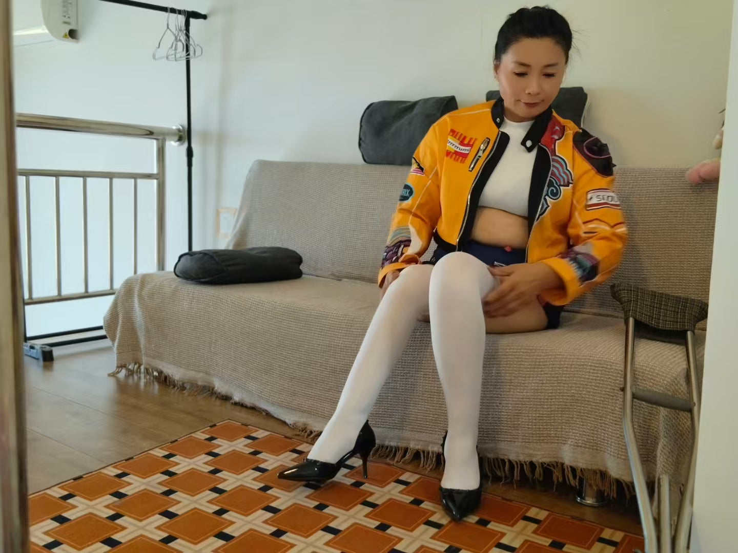 New model, New Video  Liona  Polio girl  Halloween special featured video