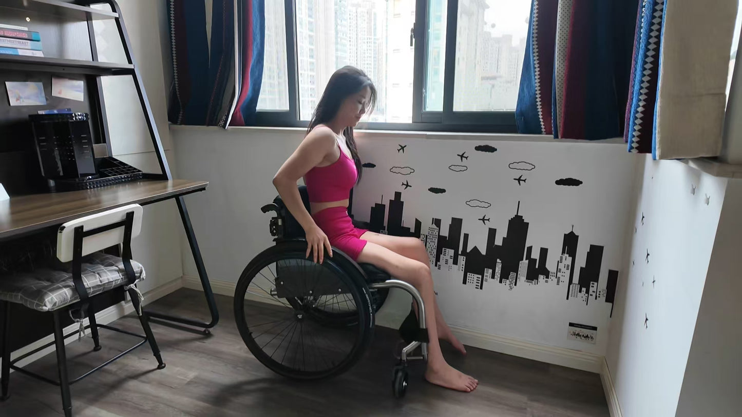 Belle: Paraplegic Girl Enjoy a beautiful morning