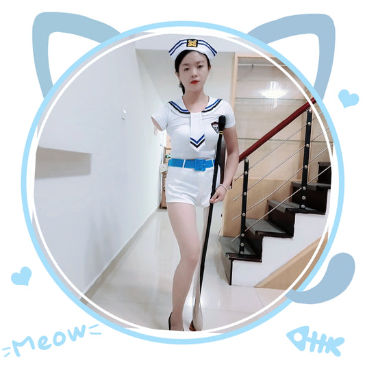 Mila: Ooe Amputee Girl - Pure Image and Navy Uniform Temptation