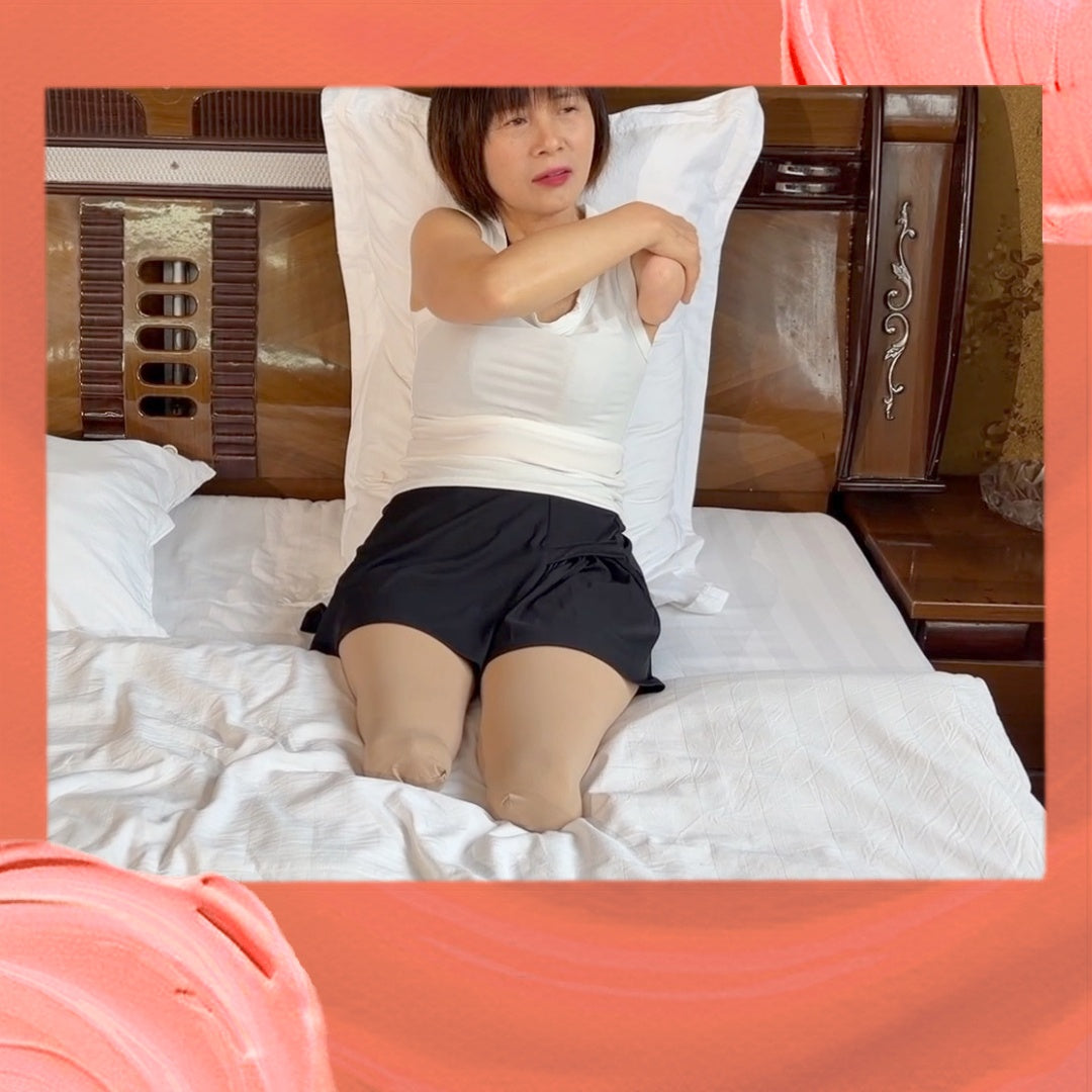 Juli: Triple Amputee Lady - Residual Limb Care