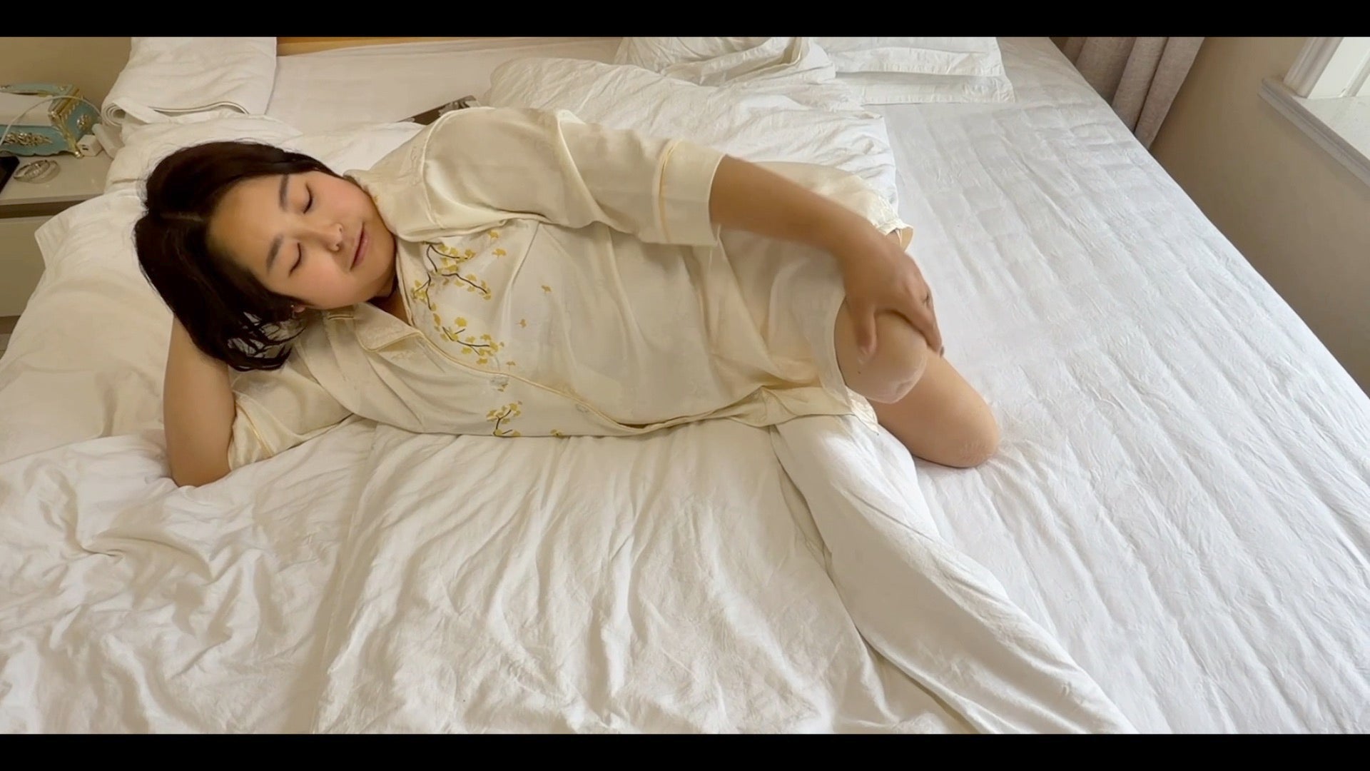 Tina, an Amputee Girl - Post-Wake-Up Limb Care