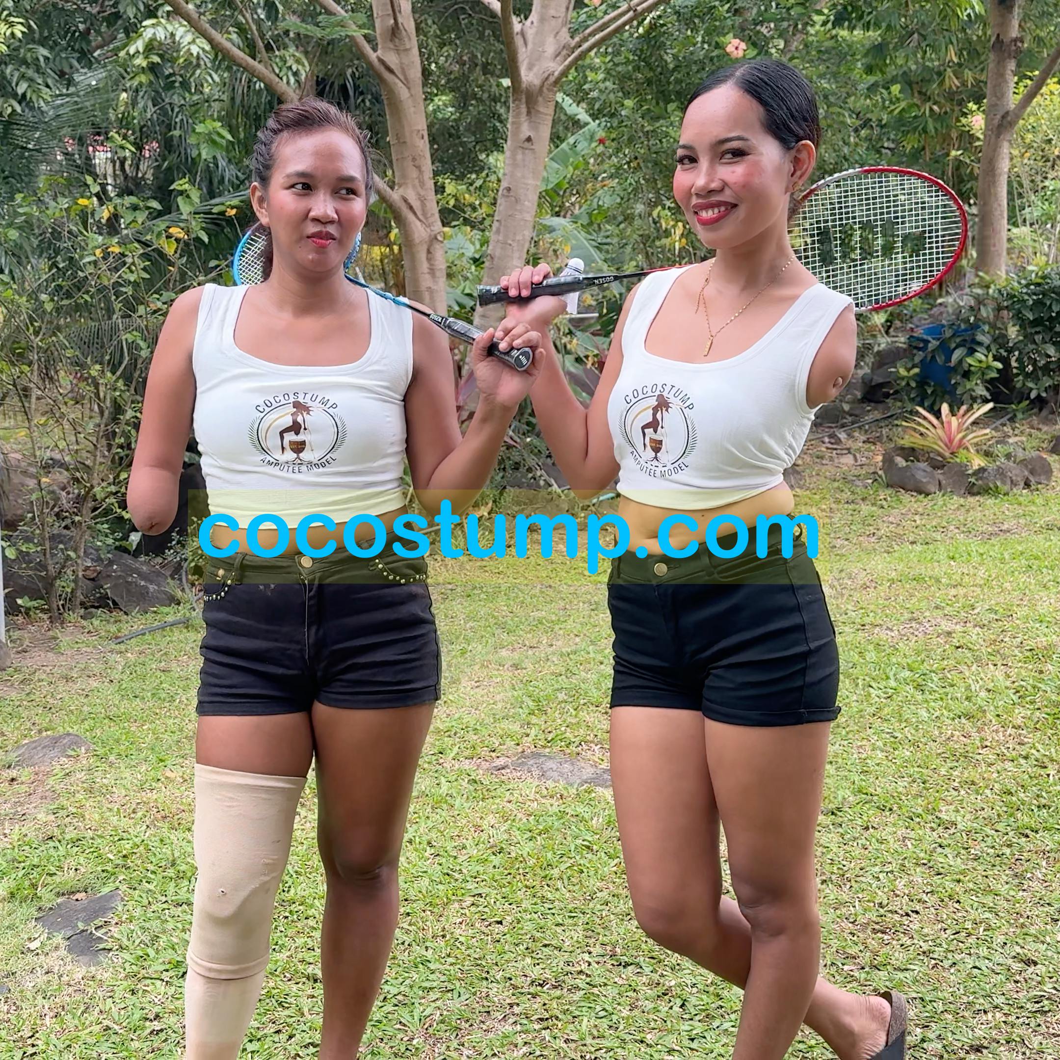 CoCoStump-Carla & Xialyn badminton OV
