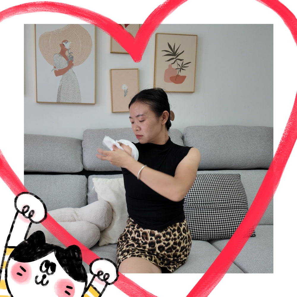 Mila The Ooe Amputee Girl showcases comprehensive residual limb care