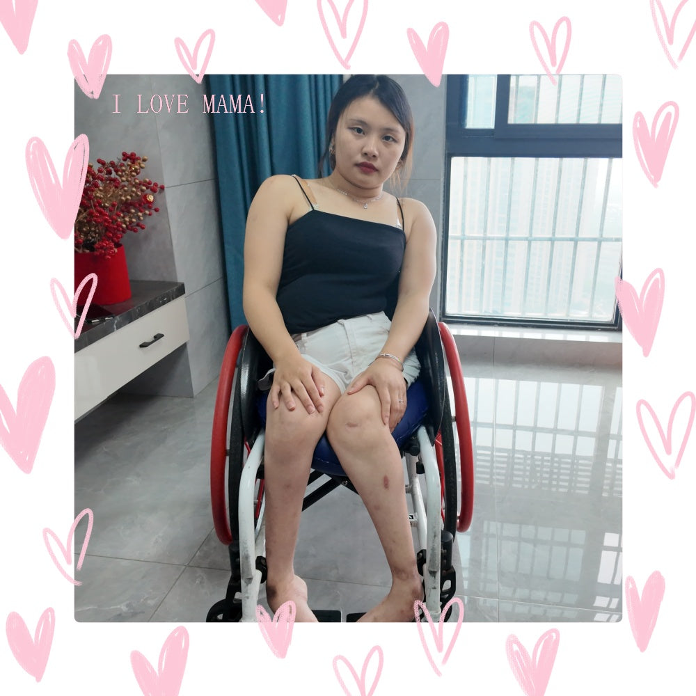 Shera: Paraplegic Girl - Practicing Wheelchair Transfer in a Tight-Fitting Tank Top