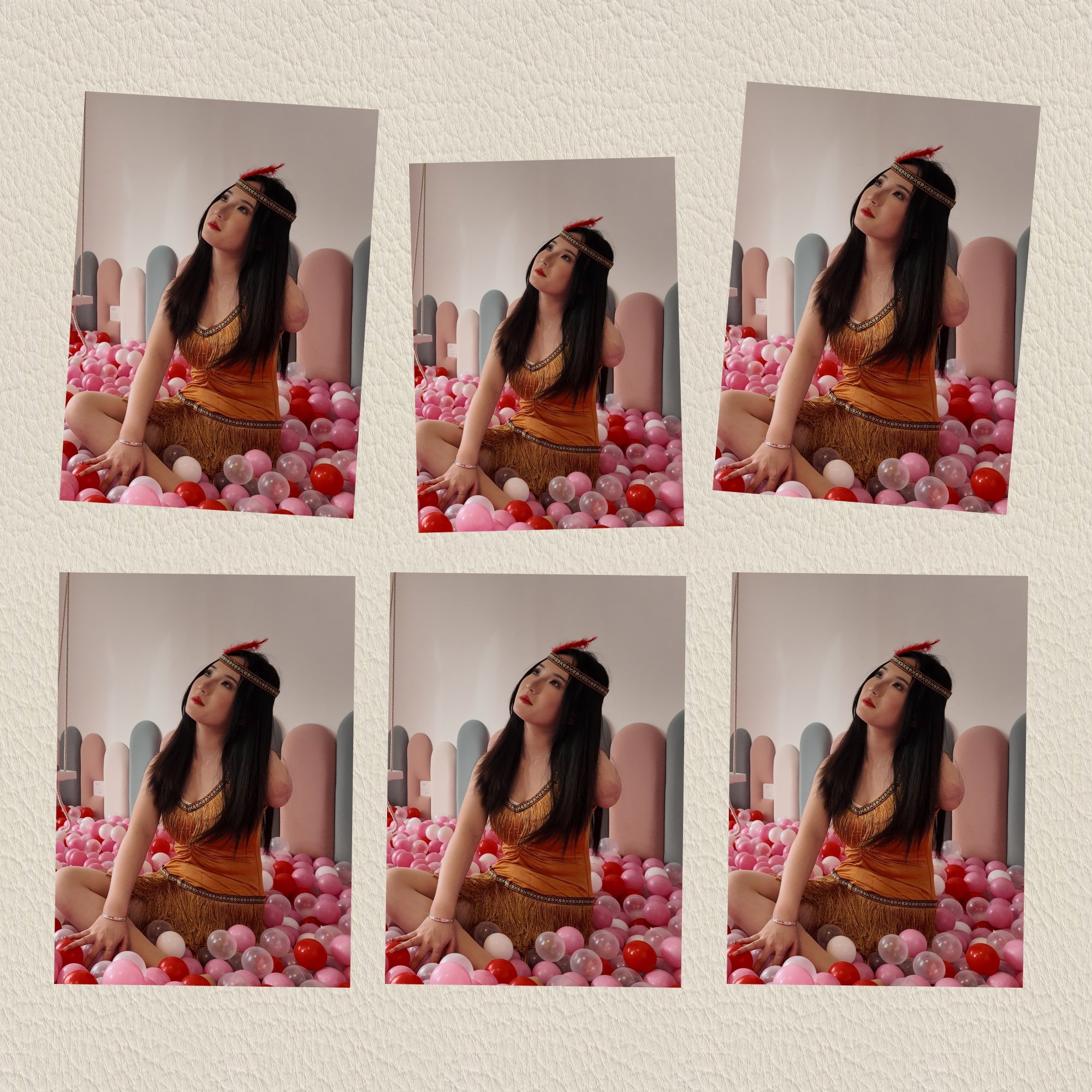 Beibei a Ooe Amputee Girl - Primitive Princess and Bubble Ball