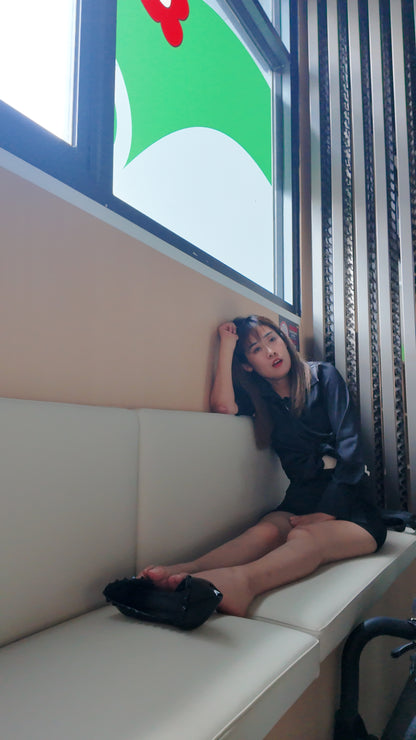 The Para Girl Cherry - Getting ready for her date while in a wheelchair