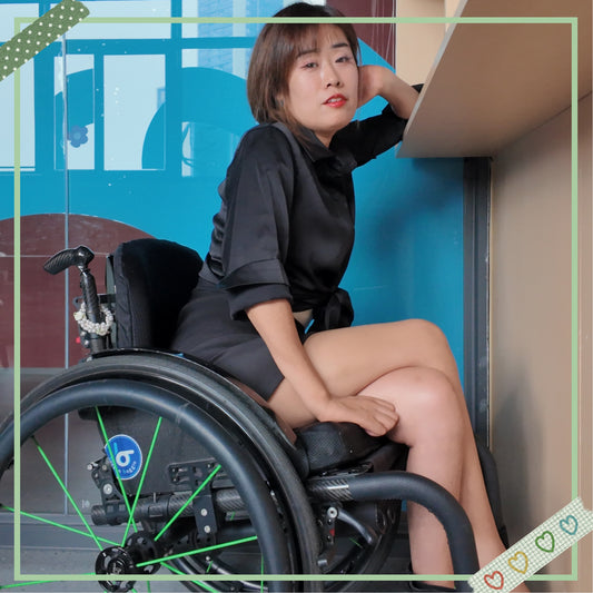 The Para Girl Cherry - Getting ready for her date while in a wheelchair