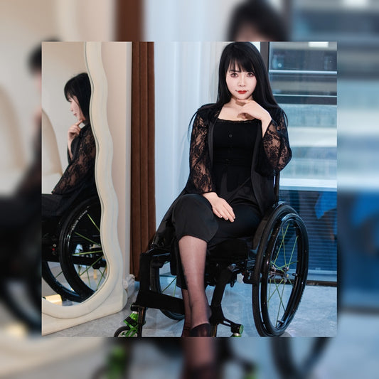 The Para Girl Nora - Sexy Black Stockings and Nightgown