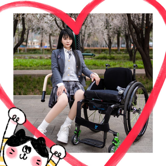 The Para Girl Nora - Cute Schoolgirl Uniform Experience with Gym Equipment