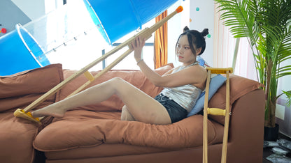 Abby: Ooe Amputee Girl - Close-up Visual Impact of Dismembered Limbs