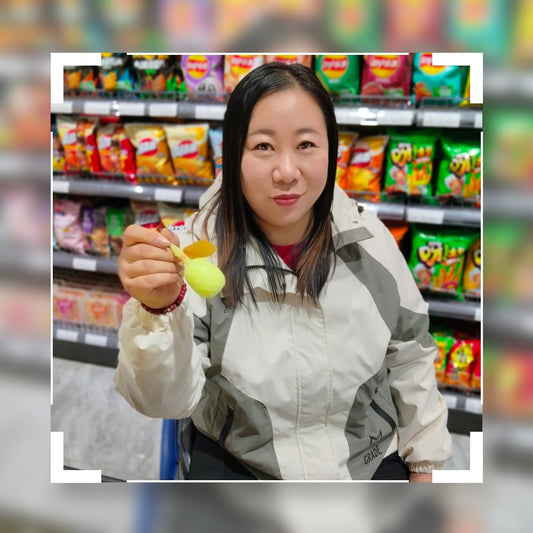 Beryl: Dak Amputee Lady - Shopping at the supermarket in a wheelchair