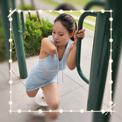 Abby: Ooe Amputee Girl Park Recreation Facilities