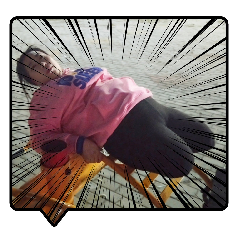 Beryl: Dak Amputee Girl - Using a wheelchair to try out fitness equipment