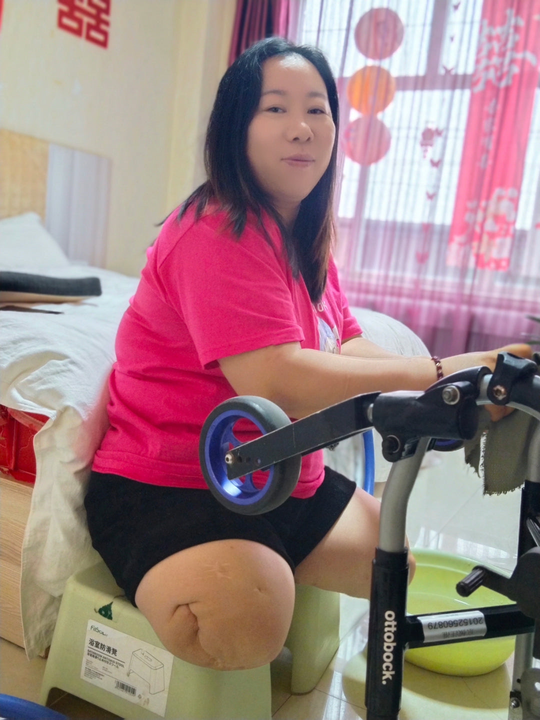 Beryl: Dak Amputee Girl - Assembly Experience of a New Wheelchair