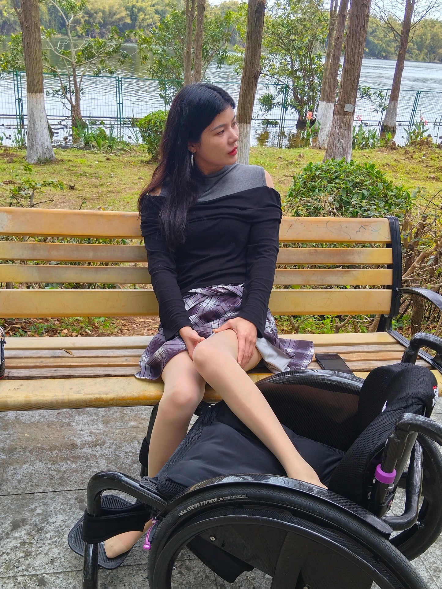 The Para Girl Jenny - High Heels and Wheelchair for Outings